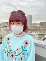 タイドヘアー 高槻店(TIDE HAIR)&nbsp;レッドカラー