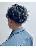 スパイラルパーマ【大人世代/メンズカット】