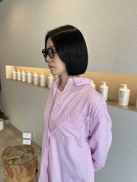 ウタリ(utari) ツヤ感ディープパープル【難波 桜川/髪質改善】