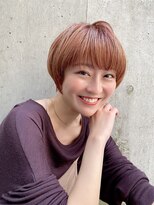 リープアルケー ヘアアンドヘッドスパ 錦糸町北口店(leap arche Hair&head spa) アンブレラカラー/こなれミディ/ウェーブパーマ/前髪/錦糸町