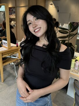 ゼストプラス(ZEST plus) 大人っぽい透明感暗髪カラー