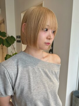 クリアオブヘアー リット(CLEAR of hair LiT) 大人気！切りっぱなしボブ