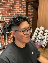 バーバー隆(BARBER RYU) ショートバックスタイル