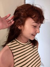 ナヌーク シブヤ(nanuk shibuya) 抜け感パーマ・透明感カッパー・ゆるふわパーマ