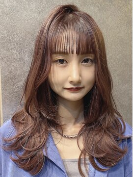 エデン メード(EDeN MAeD) #ピンクブラウン#レイヤーカット#カット#カラー