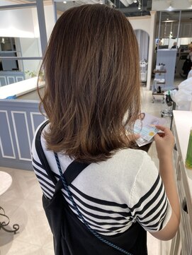 シェノン 赤羽店(CHAINON) イルミナ新色アースを使ったココアブラウンカラー赤羽美容室