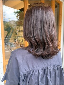 ノエル(noele) ラベンダーピンク×エアリーミディ