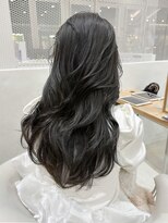 ノエシキカ(noe sikika)&nbsp;ロングヘア/韓国/レイヤーカット/ダブルカラー/栄e36