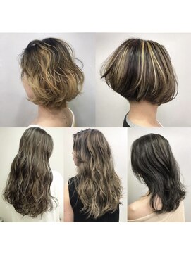 ヘアーネイル アーテ(Hair Nail ARTE) 【岡山/総社】ハイライトカラーと白髪ぼかし