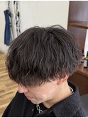 緩め縦落ちツイストスパイラルパーマ