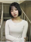 ◯ボブスタイル/切りっぱなしボブ/表参道ボブ