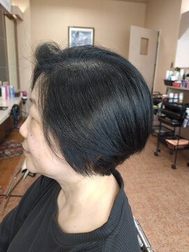 髪ワザ(髪WAZA) エイジング毛×大人ショートボブスタイル