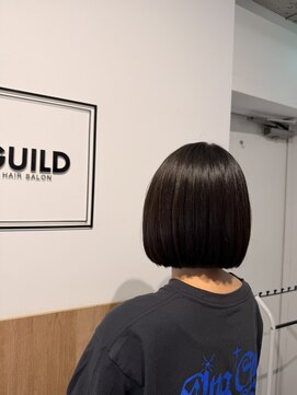 ギルド 東久留米店(GUILD) 大人ミニボブで叶える美シルエット