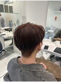 メンズカット、ワンカラー