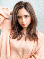 エイミーバイアフロートザガーデン 浦和店(amie by afloat the garden) 前髪無しミディアムレイヤーカット【浦和】