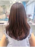 似合わせカット＋艶カラー＋髪質改善トリートメント