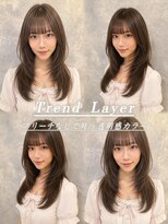 ラビス 浦和(Lovis)&nbsp;ミルクティーブロンド/ワンホンレイヤー/ニュアンスウルフ