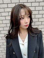 シエ バイ ケンジ 湘南台(sie by KENJE)&nbsp;ダークパープル/ナチュラルショート/夏のヘアアレンジ/湘南台