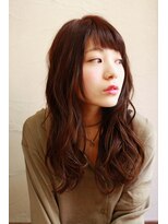 トヌコア ルア 下北沢店(TONUKOA RUA)&nbsp;【TonukoaRua】人気のロブにバイオレット系の艶カラー☆