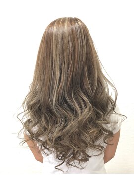 クラン ヘアーアンドスタジオ(CLAN hair & studio) ☆バレイヤージュプラチナグレー☆