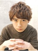 緩めスパイラルパーマ×くせ毛風パーマ/福岡天神佐野勇士