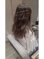 ジリッタ(JILI.TA)&nbsp;【JILI.TA京都】大人可愛い♪小顔暗髪ベージュくびれセミディ