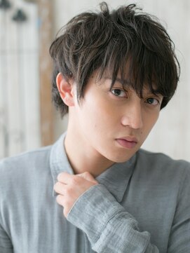 モッズヘア メン 上尾東口店(mod's hair men) ≪mod's men≫ラフ感で遊ぶ!サイドパート無造作ショートG