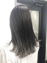 フォーク(FOLK)&nbsp;恵比寿YAMATO_グレー系バレイヤージュ