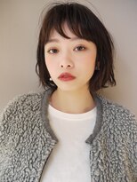 モリオ フロム ロンドン サッポロファクトリー店(morio FROM LONDON)&nbsp;【morio札幌】大人かわいい黒髪ボブ毛先パーマ