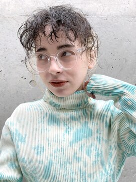 アイティー バイ アルバム 中野店(IT by ALBUM) イヤリングカラー_ラベンダーカラーくびれミディ_8362