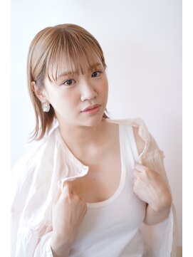 エンテ(en-te:) 大人可愛いAラインボブ