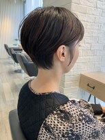 アーロン(aaron)&nbsp;【サロンワーク】コンパクトマッシュショート。