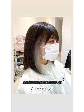 ビューティクララ 細江店 イヤリングcolor☆ホワイト♪