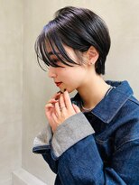 メーヴェ(Mowen) mowen×ショート×ダークアッシュ×地毛風×艶髪