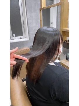 ジゼル(gisele) (飯塚)インナーブリーチ履歴でもダメージレスな縮毛矯正