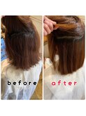 【DOLCE】☆お客様スタイル 縮毛矯正