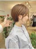 20代30代40代原宿表参道駅/ショートボブ/インナーカラー/