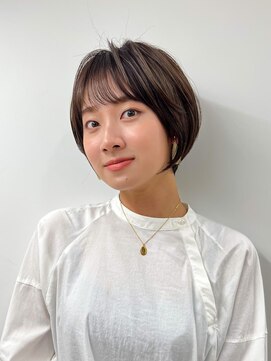 エアー 横浜(AIR) 【長谷川】20代30代40代大人可愛い丸みショート