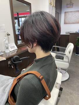 ムーブ(Moob) 襟足スッキリショートスタイル【別府】