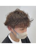 波巻きパーマ