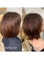 ヘアサロンアート(hair salon a^-to) 少しのカットでもスタイリング次第でイメチェン^_^