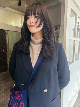 メーヴェ(Mowen) 赤髪顔まわりレイヤー