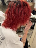 コキャン(COQUIN)&nbsp;赤ウルフ　スパイラルパーマ