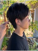 刈り上げない襟足☆トレンドセンターパート