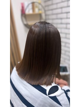 エルモ 北千住(Elmoo) 艶髪ストレート（艶髪縮毛矯正/髪質改善/TOKIOトリートメント)