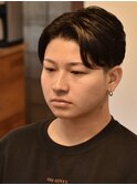 濡れ感リバースセンターパート【メンズカット/メンズヘア】
