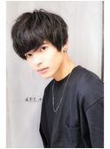 ナチュラル重めボサマッシュ