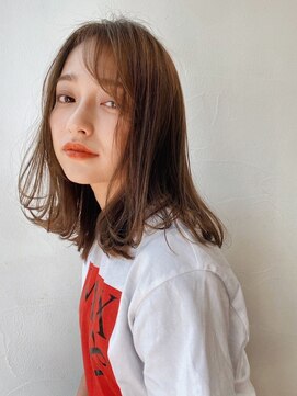 ロウバイレボ 柏(lou by revo) ミディアム/韓国風/レイヤーカット/顔回りカット/柏駅