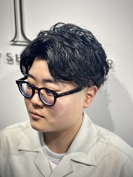 リバティシェアバーバー 銀座(LIBERTY SHARE BARBER) 【ダダ漏れ注意！！】ビジネスエロパーマ