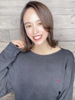 ニスル 町田店(NISURU)&nbsp;似合わせカット/大人ガーリー/ダークアッシュ/着物/町田/町田駅